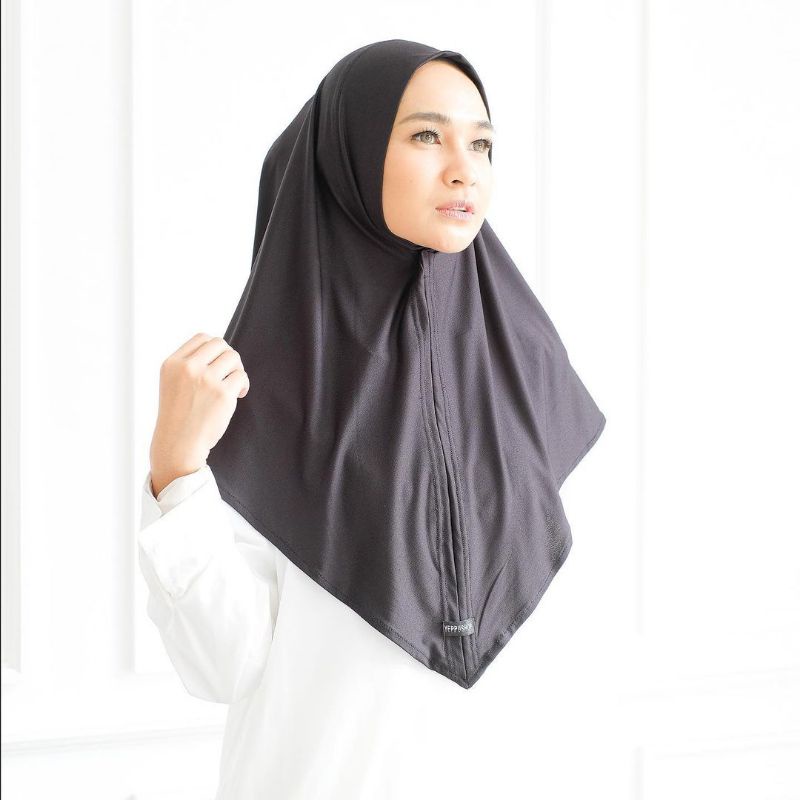 Jilbab Instan Non Pet S M L XL Jersey Premium Yeppushop Jilbab Bergo non per Bergo non ped hijab ber