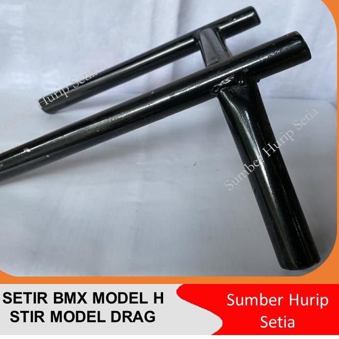 Murah Terbaru SETIR BMX MODEL H / STANG STIR DRAG / STER SEPEDA H / STIR BMX H