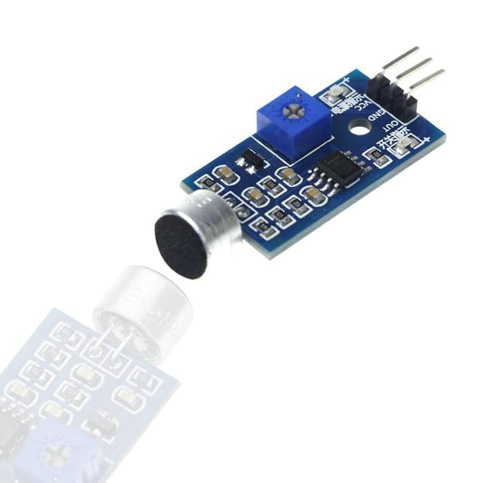 Sensor Suara Sound Detection Whistle Activated siulan FC 04 arduino