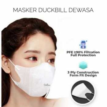 MASKER DUCKBILL - 3 PLY DEWASA 50 pcs