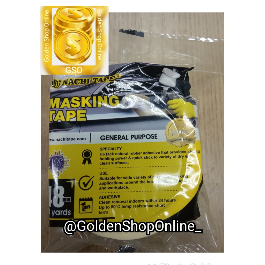 Promo Lakban Kertas 2 Inchi Nachi