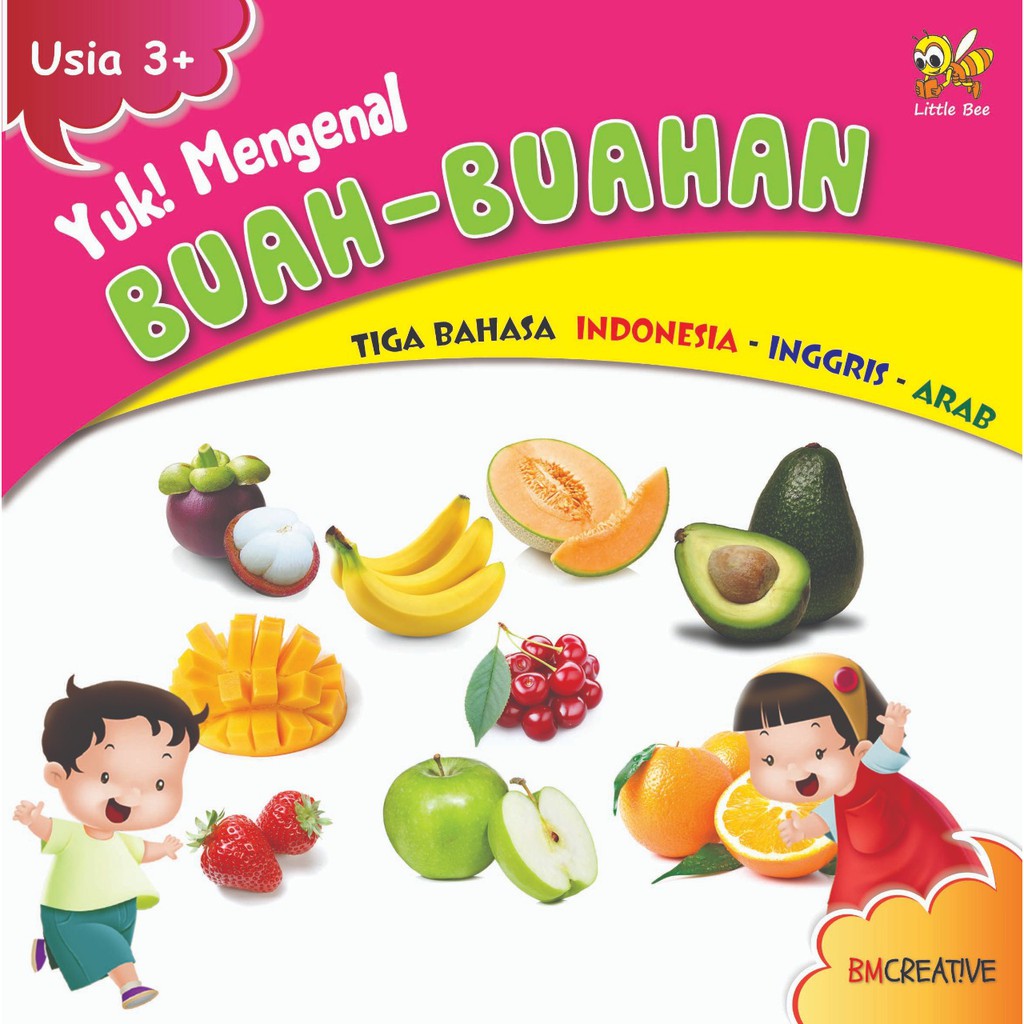 Jual BUKU MENGENAL BUAH-BUAHAN (TIGA BAHASA) | Shopee Indonesia