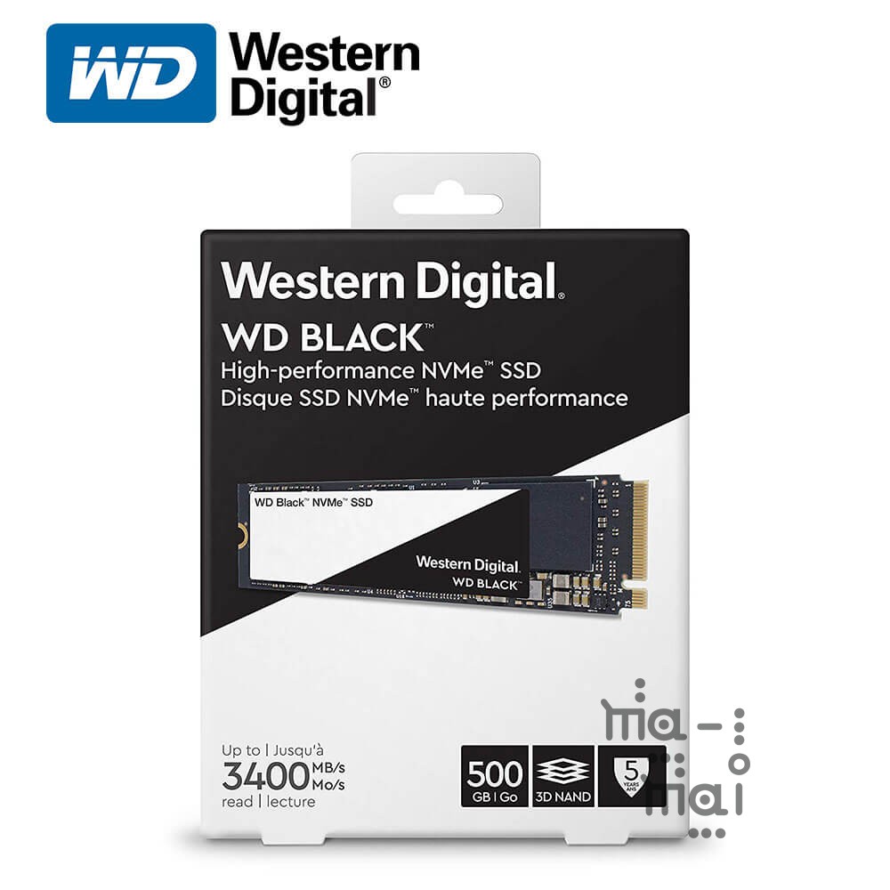 WD SSD Black Nvme WDS500G2X0C 500 GB M.2 WD SSD BLACK Nvme 500GB