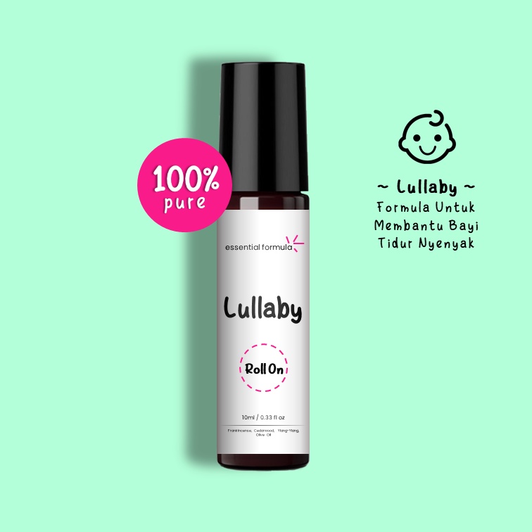 10ml Lullaby Essential Oil Roll On Untuk Bayi Tidur Nyenyak