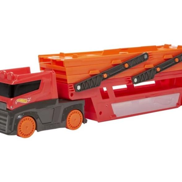 MOBIL TRUCK PENGANGKUT HOT WHEELS / TRUK HOTWHEELS TRACK MEGA HAULER