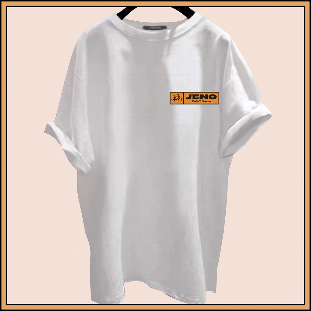 CALVIERO SHOP - BAJU KAOS ATASAN WANITA JEN LOGO PRINT