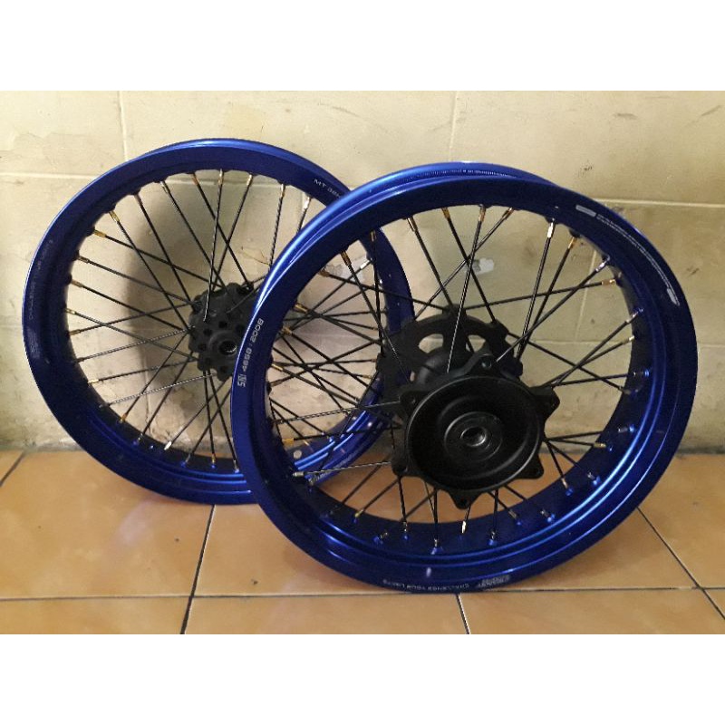Velg set WR 155 supermoto scarlet