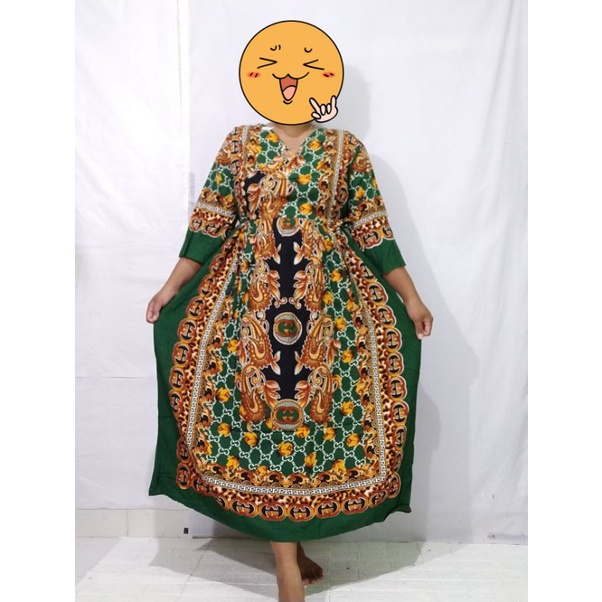 Daster Gajah Putih Slempang Kimono Tali 4