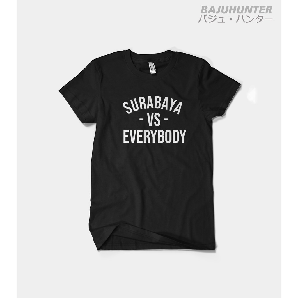 KAOS SURABAYA VS EVERYBODY COTTON COMBED 24S