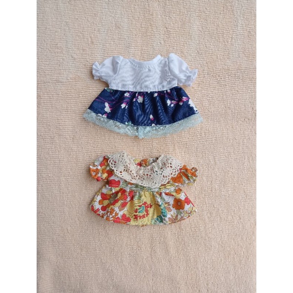baju boneka size S mini size unt boneka kecil