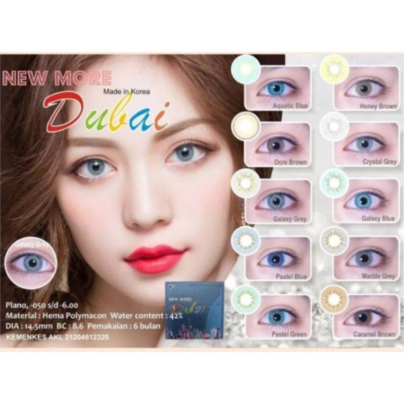(COD/INSTANT) SOFTLENS NEW MORE DUBAI || MAKASSAR