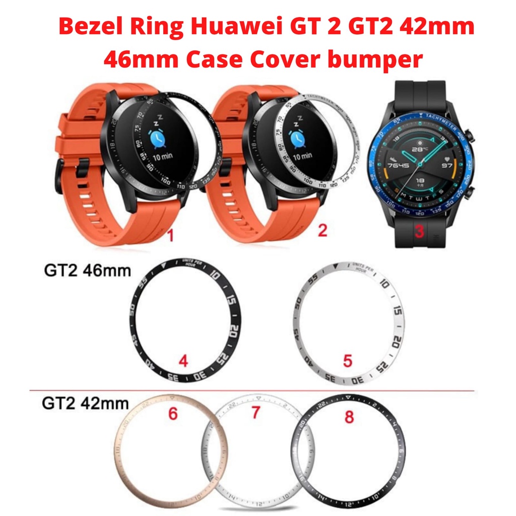 Bezel Ring Huawei GT 2 GT2 42mm 46mm Case Cover bumper