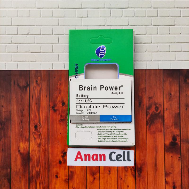 Baterai batre Evercoss U6C Xtream 2 Prime / Baterai Cros U6C / Cross U6C Xtream 2 Prime