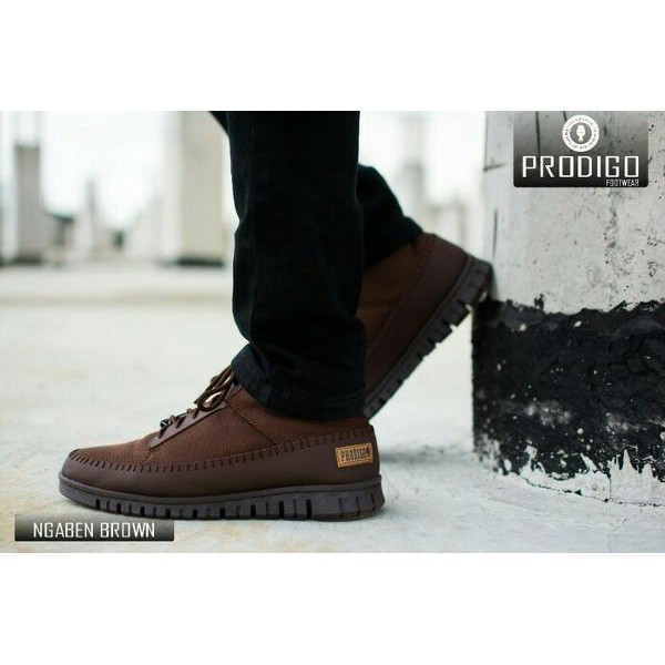 sepatu prodigo ngaben brown