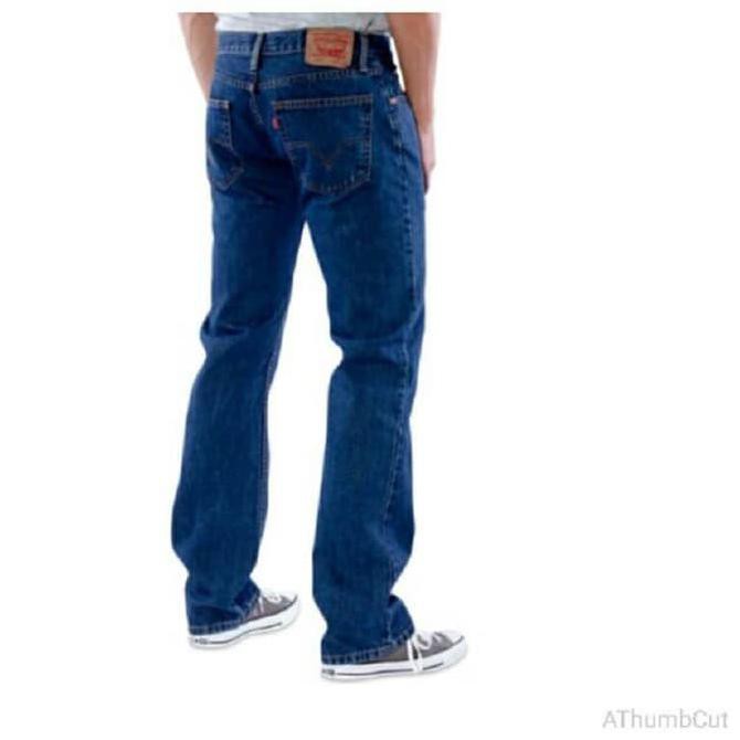 zqzy celana jeans levis pria jumbo 33-45 / panjang standart denim vzmh