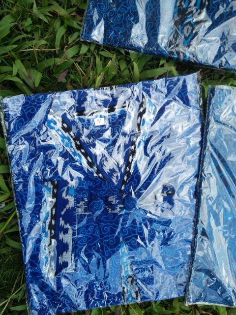 Kemejabatikpria/batikpria/batikcowok/bajubatik/pakaianbatik/batikpekalongan/batik Oval Litle