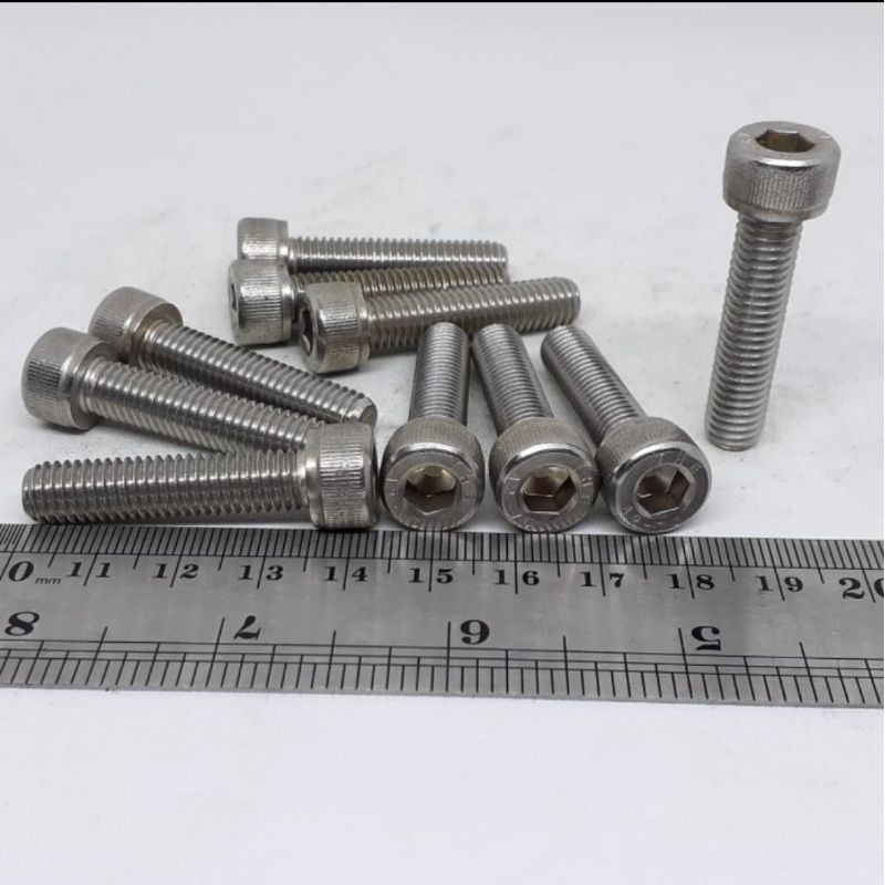 BAUT L M8X35 STAINLESS STEEL / BAUT L M8 X 35 SUS 304 / BAUT L STAINLESS M8 X 35 / BAUT L 8 X 35 SUS