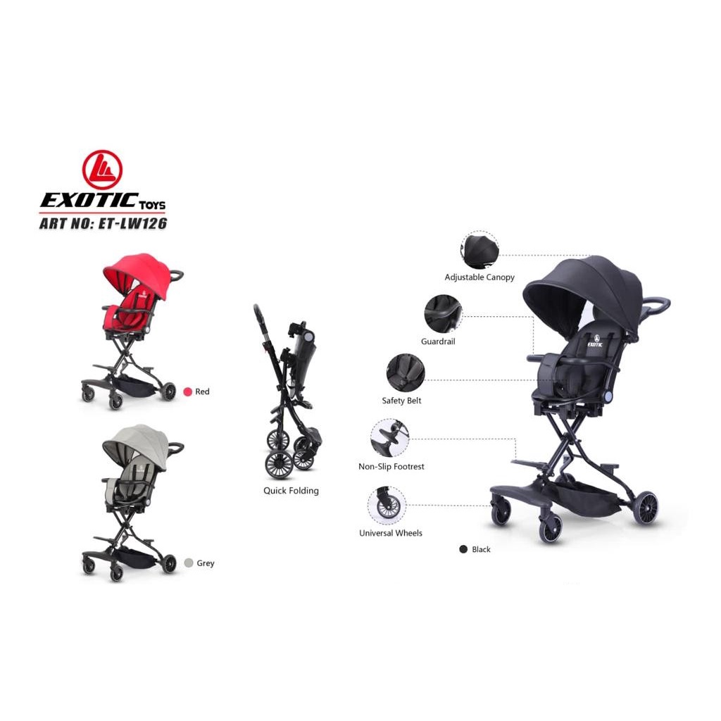 Magic Stroller Exotic LW 126 / Baby Stroller Exotic LW-126