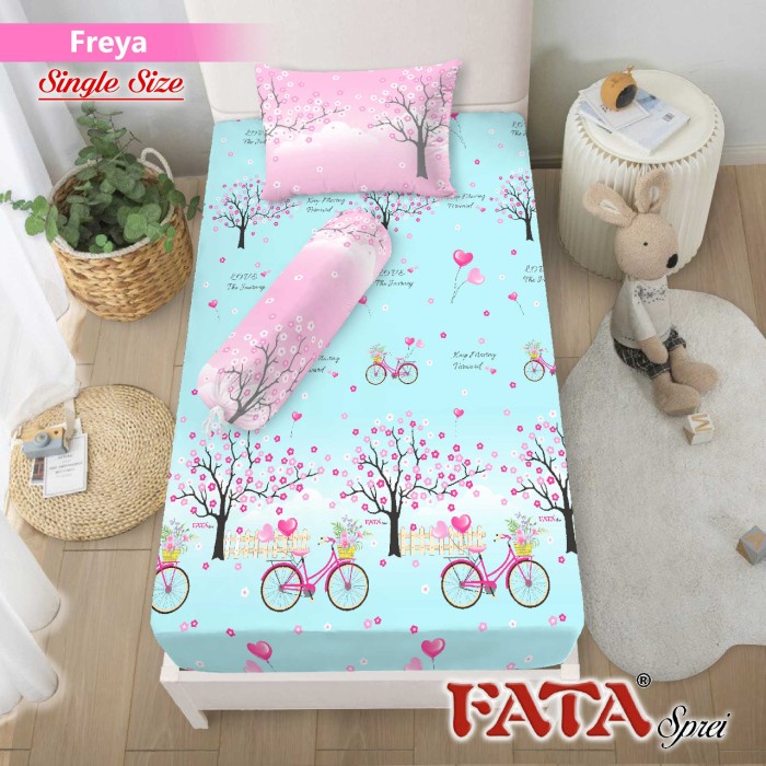 Sprei FATA SPREI MINIMALIS 100X200X20 & 90X200X20 - freya, 100x200x20(C0S8) Seprei Homemade Sprei Po
