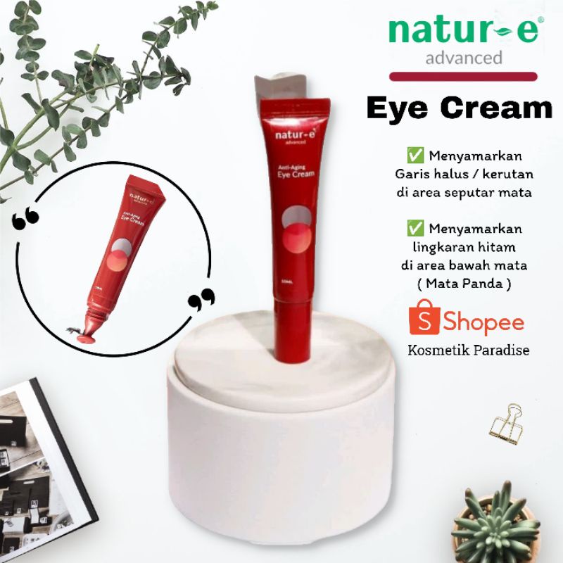Natur-e Advance eye cream / eye cream natur e advance series - Krim mata untuk Garis kerutan dan mat