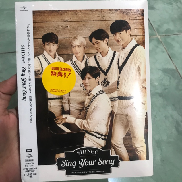 SHINee sing your song limited edition SEALED