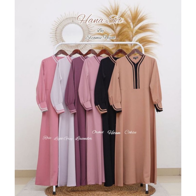SET SYAR'I "HANA"BY ELZAMIE HIJAB