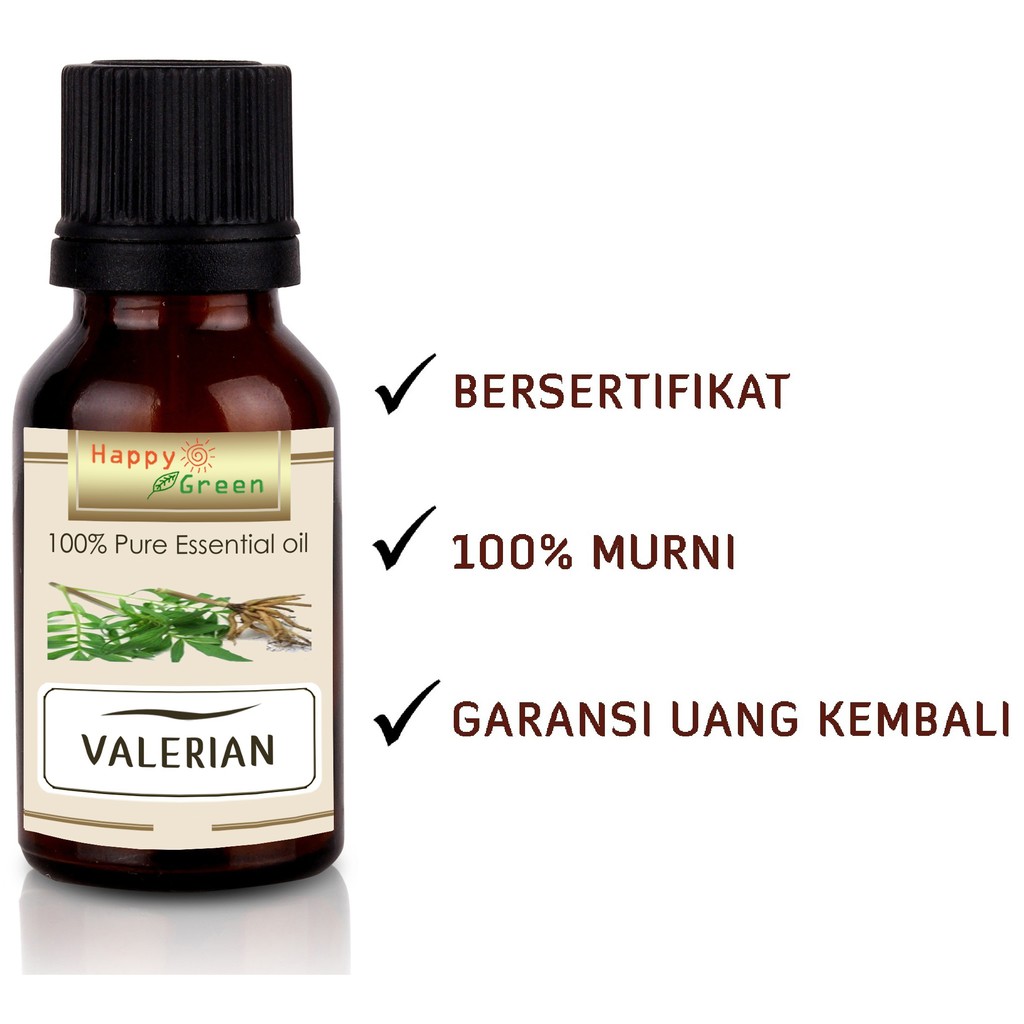 Happy Green Valerian Essential Oil  - Minyak Valerian 100% Murni