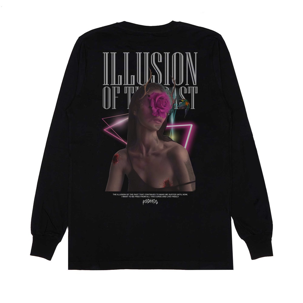 PSDN.CO T-Shirt Longsleeve Illusion of the past