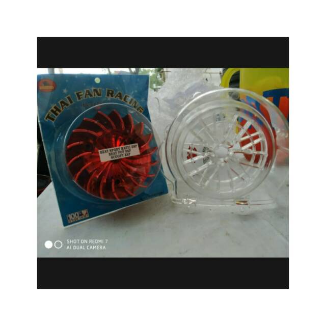 Paket Variasi Cover Tutup Kipas Transparan Dan Kipas Beat Scoopy FI ESP