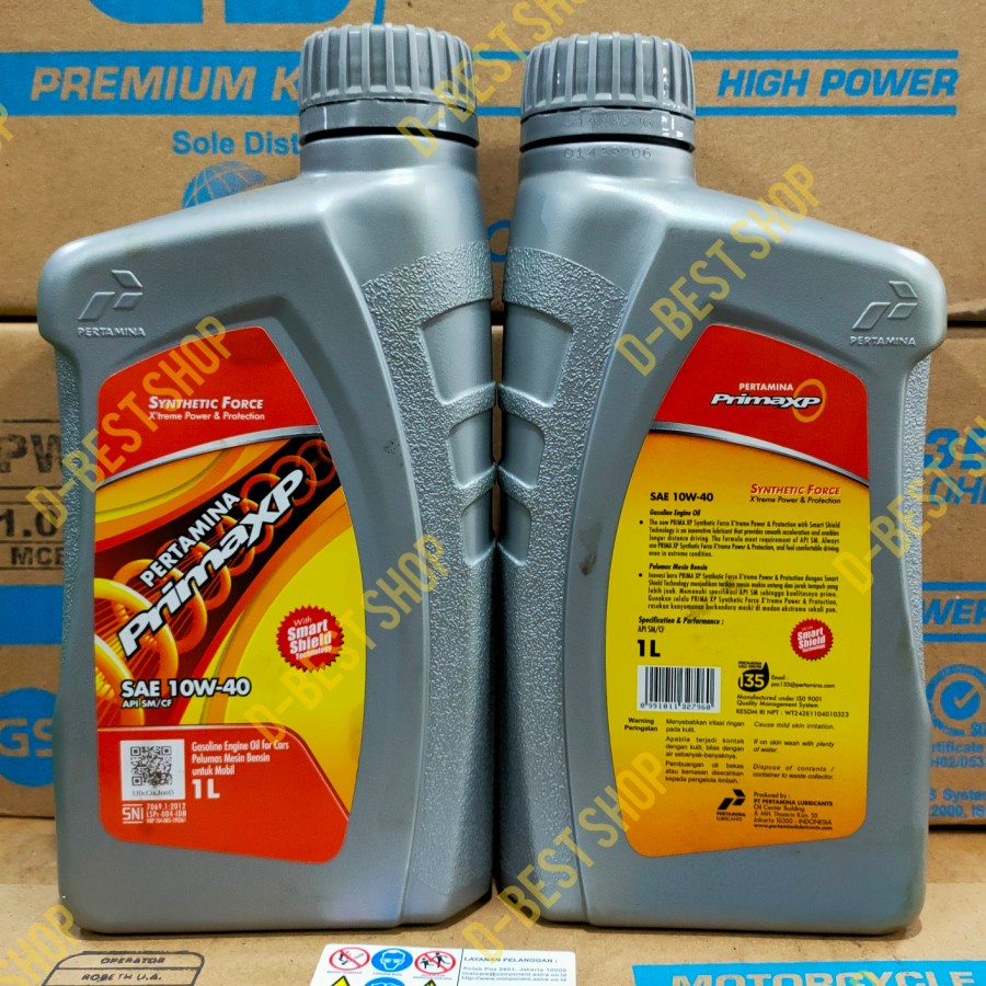 Oli mesin Prima XP 10W/40 - 1 liter | avanza, xenia RUSH TERIOS