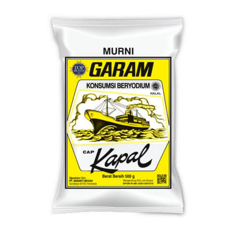 

GARAM Cap KAPAL 500gr GARAM DAPUR