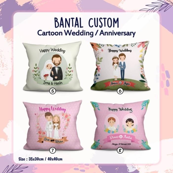 

Setsuko53.Jaya Bantal Custom Nama Foto Cartoon Wedding Kado Souvenir3530Cm,4040Cm