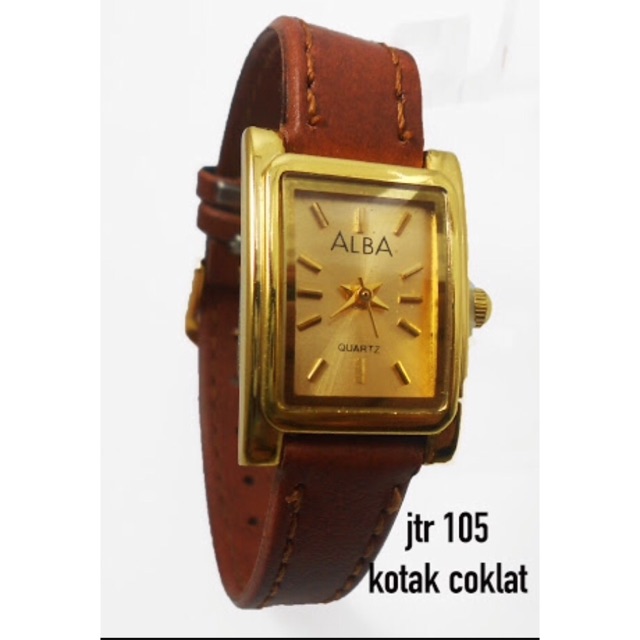 Jam tangan cewek Alba kotak