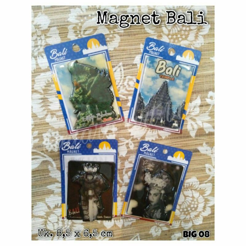magnet bali hiasan kulkas magnet murah cantik souvenir oleh oleh bali fridge magnet bali