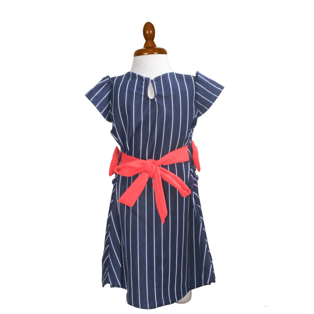 dress kids 1268 pita navy/terusan dress anak/dress scuba anak/baju anak