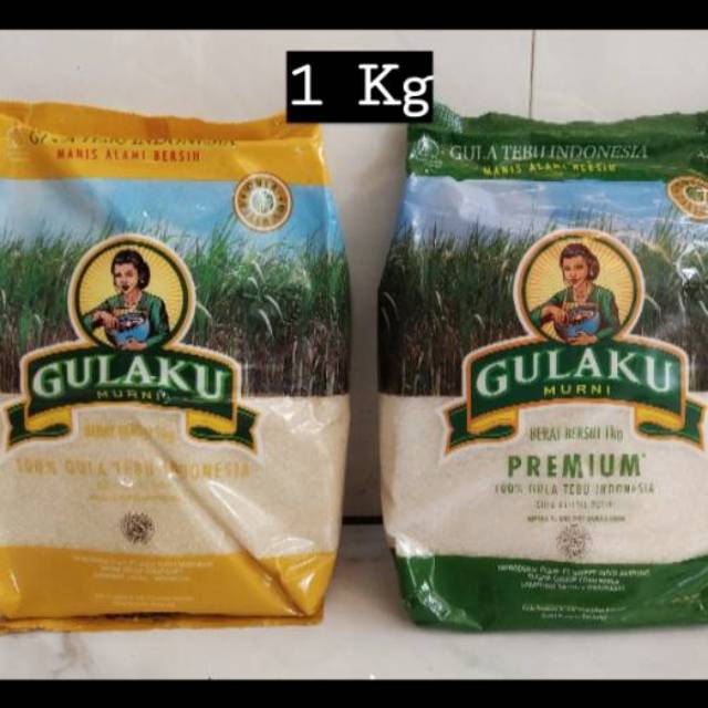 

Gula Tebu Merk Gulaku Putih / Kuning 1 Kg