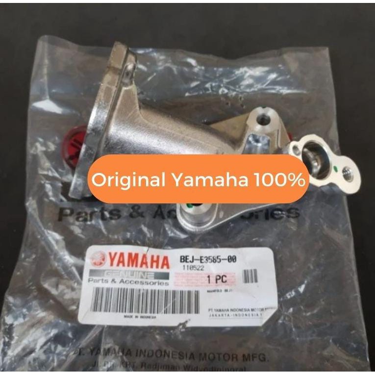 MANIFOLD MANIFOL INTAKE FAZZIO ASLI ORI YAMAHA BEJ E3585 00