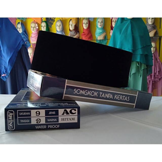 Songkok AWING ac/songkok awing polos
