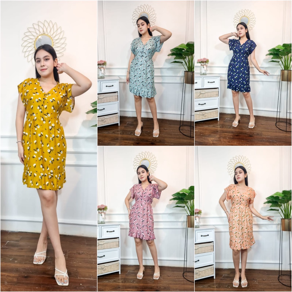 DASTER MURAH DRESS MAHALINI PENDEK YURI