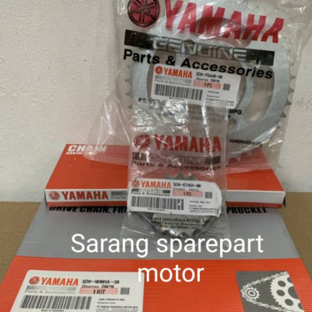 Gear Set/Gear Paket Vega ZR Jupiter Z New 5D9