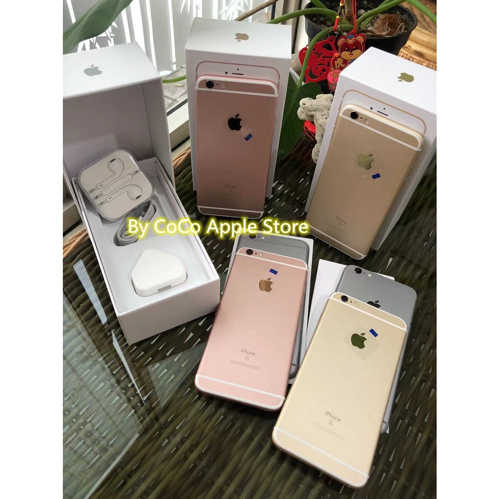 iPhone6s Plus 128GB Fullset  All Sim Silent Original Ex Inter Second Like New Mulus100% 3utools All Green (Garansi 1 Bulan)