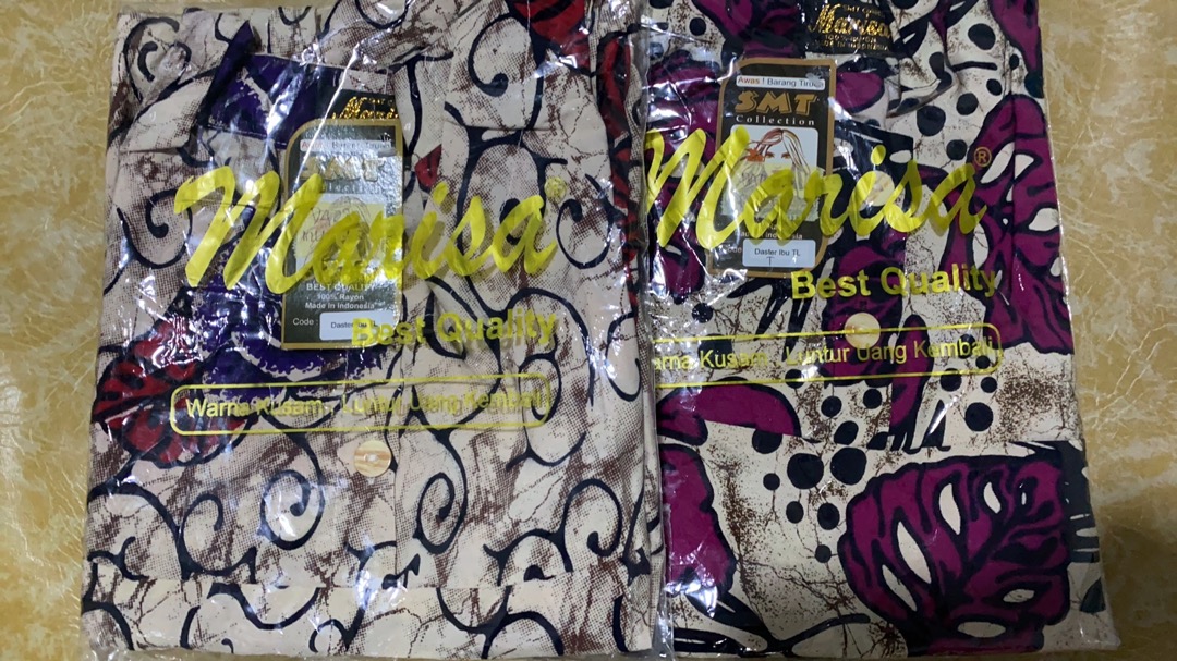Baju Daster Batik Solo Tanpa Lengan