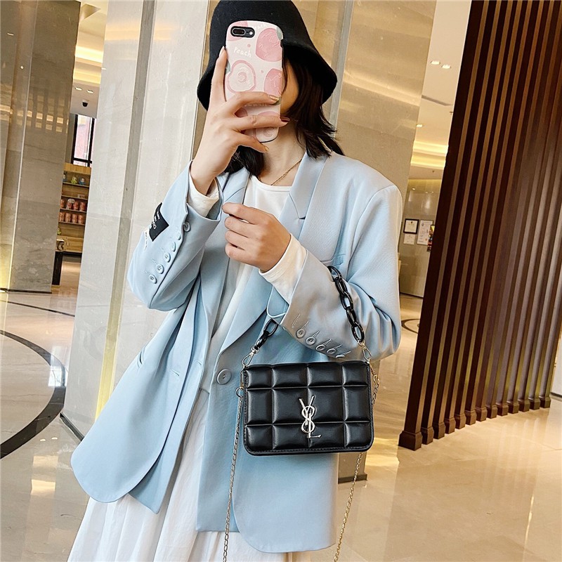 Tas Wanita Fashion Korea Import - Tas Wanita Terbaru Kekinian Model 2 Tali - Tas Selempang Wanita Import Terbaru High Quality - SL61