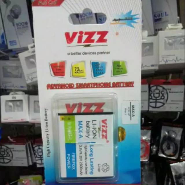 Baterai vizz Andromax A / Baterai Double Power Andromax A