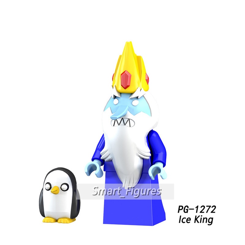 Finn Mainan Action Figure Mini Finn Jake Banana Guard Flame Princess Ice King PG8141