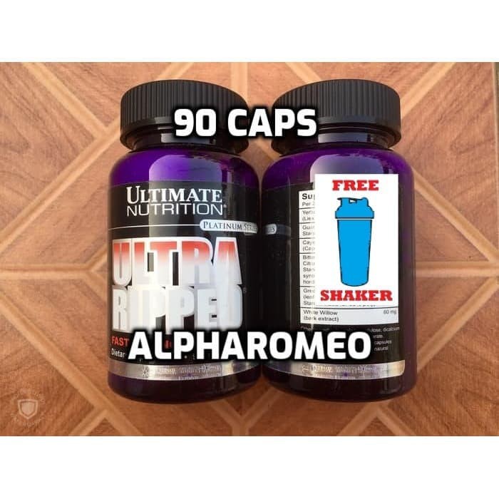 Un Ultimate Nutrition Ultra Ripped 90 Caps (Bpom) DA 56
