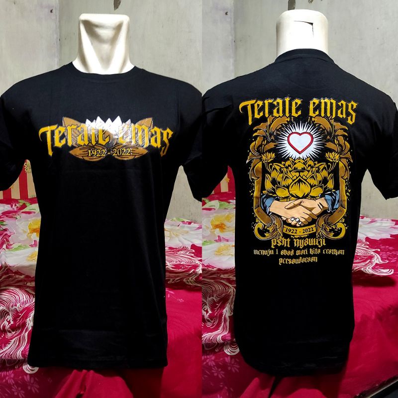 KAOS PSHT SH TERATE 1 ABAD TERATE EMAS