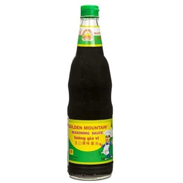 Golden mountain seasoning soy sauce 600ml