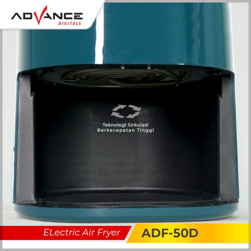 Advance Electric Air Fryer 5 Liter / Menggoreng Tanpa Minyak ADF 50D