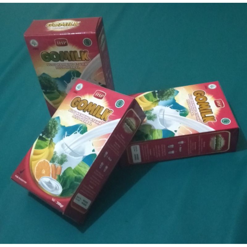 

GOMILK SUSU KAMBING ETAWA PLUS KELOR ETTAWA GOMILK